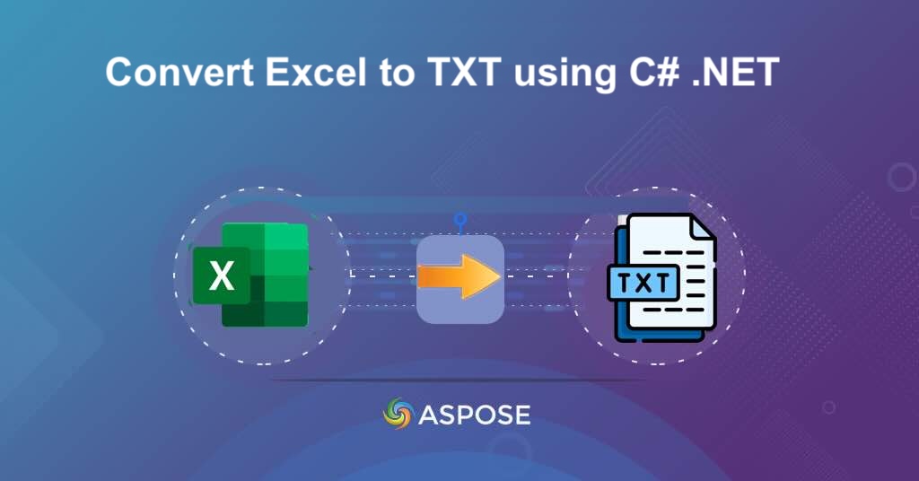 Excel to Text conversion