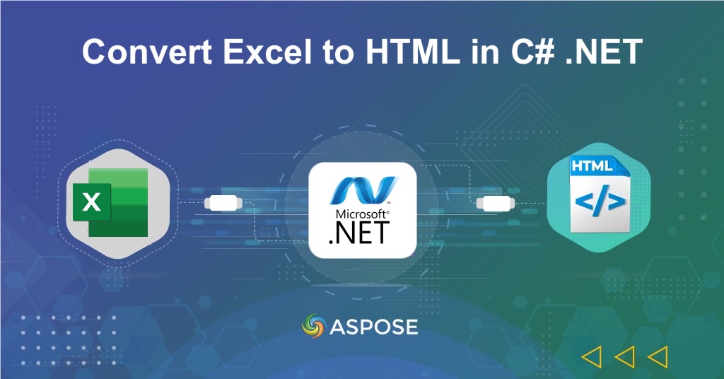 excel to html converter