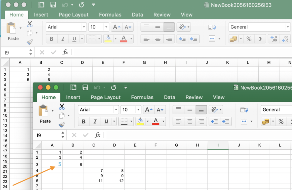 Excel cell formatting updated after code execution