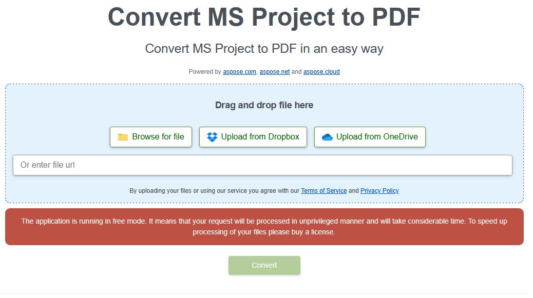 Μετατροπέας MPP σε PDF