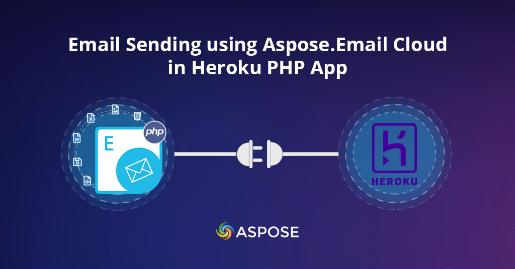 Email Sending using Aspose.Email Cloud in Heroku PHP App