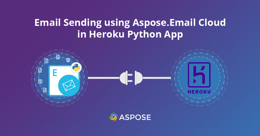 Email Sending using Aspose.Email Cloud in Heroku Python App