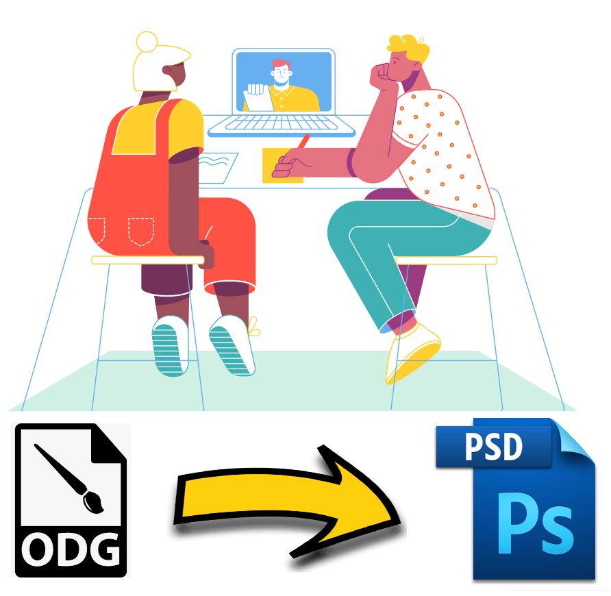 ODG به PSD