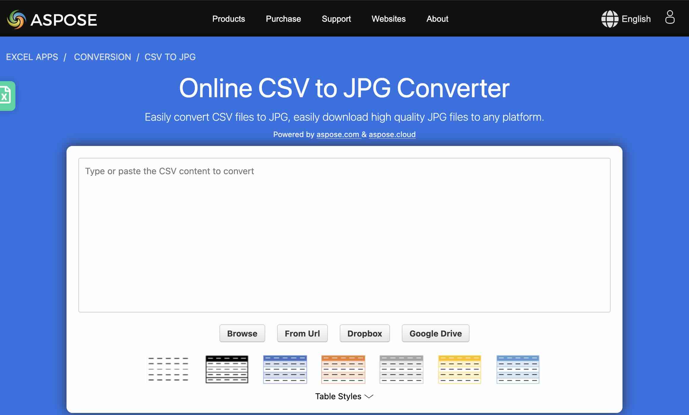 CSV–JPG konvertáló