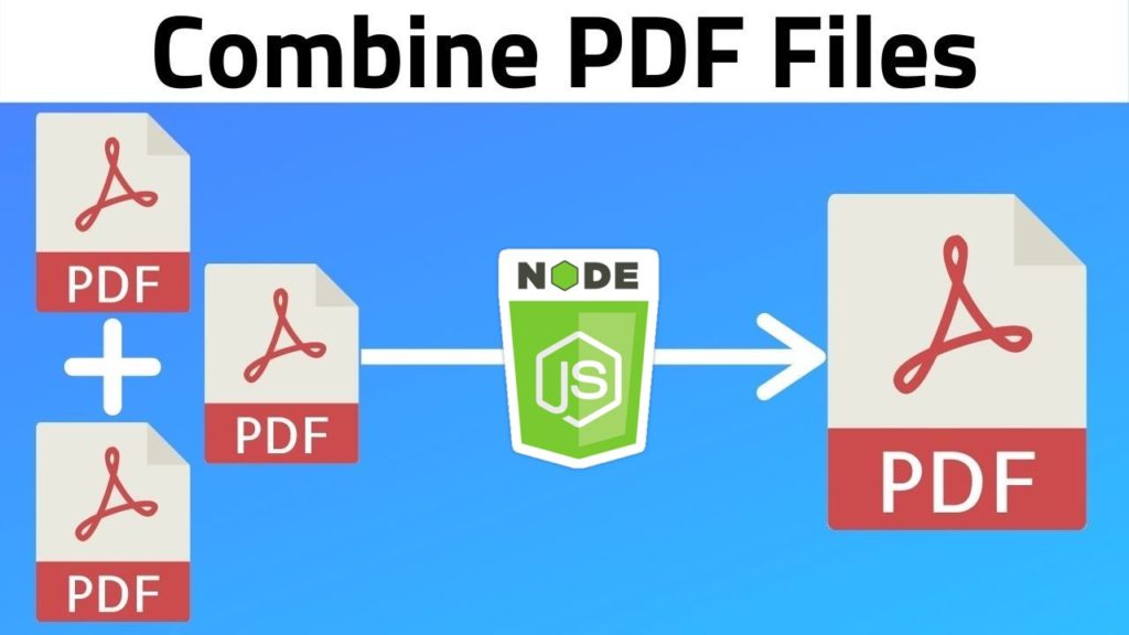Combine PDF files