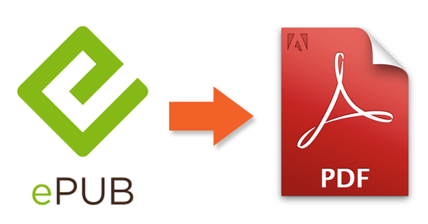 EPUB to PDF conversion