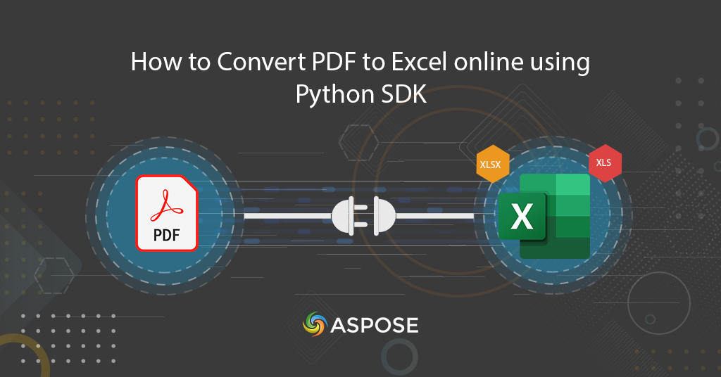 Convert PDF to Excel