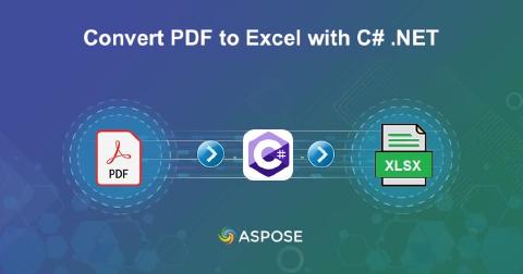 Convert PDF to Excel in C# .NET | PDF to XLSX Converter API