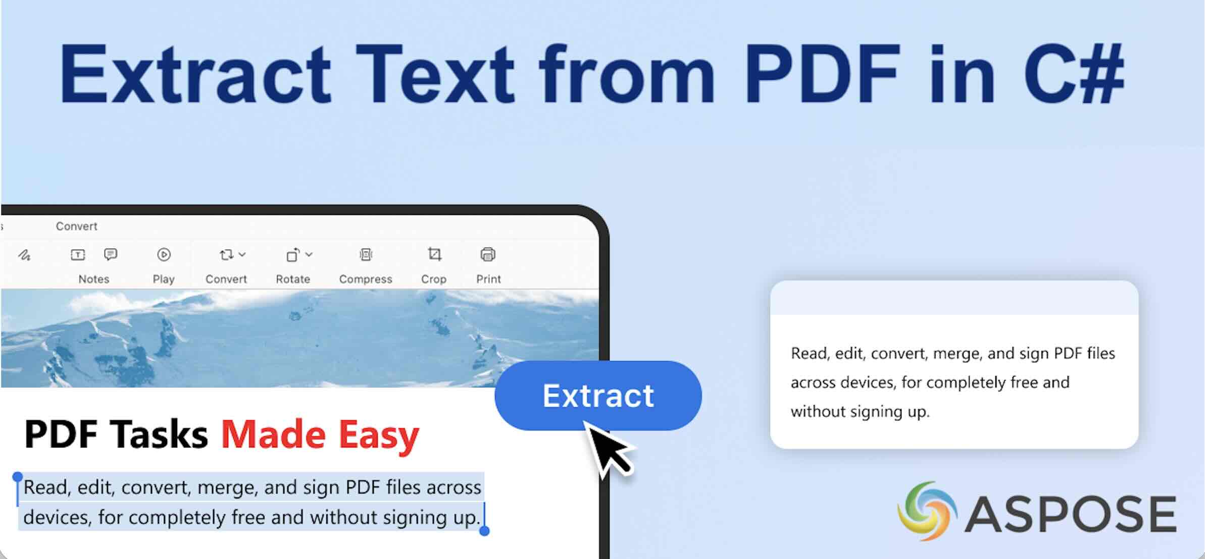 extract pdf text