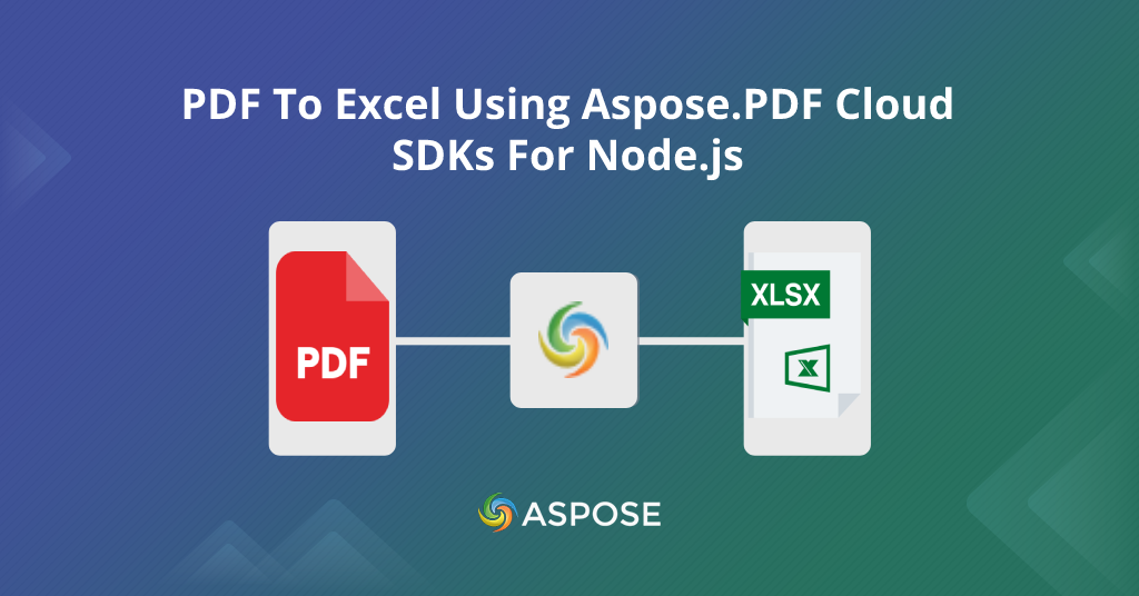 PDF To Excel