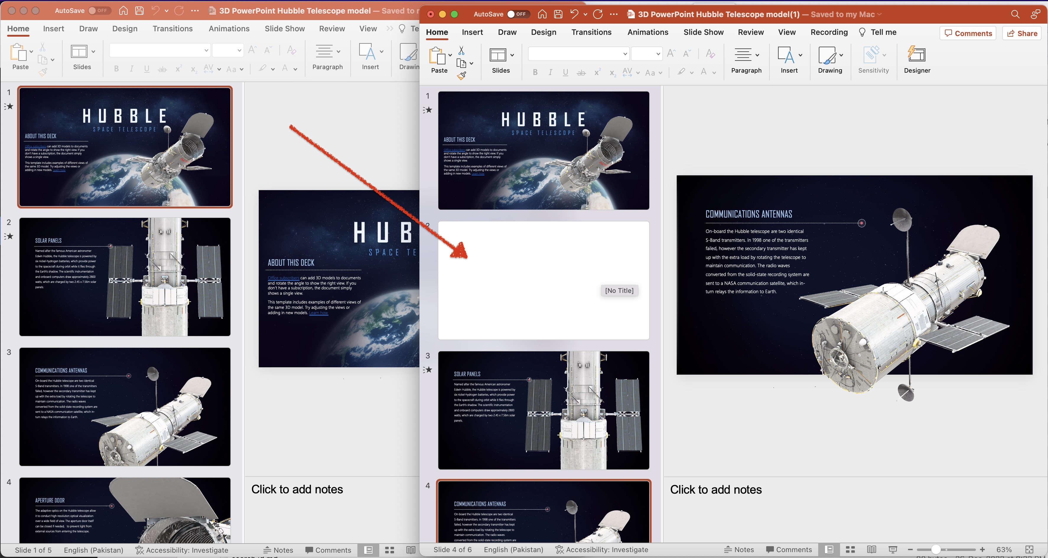 add powerpoint slide preview