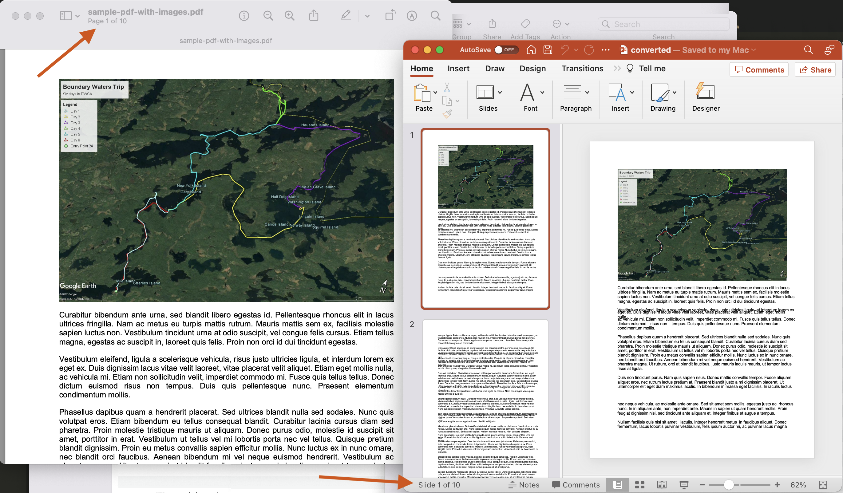 pdf to powerpoint preview