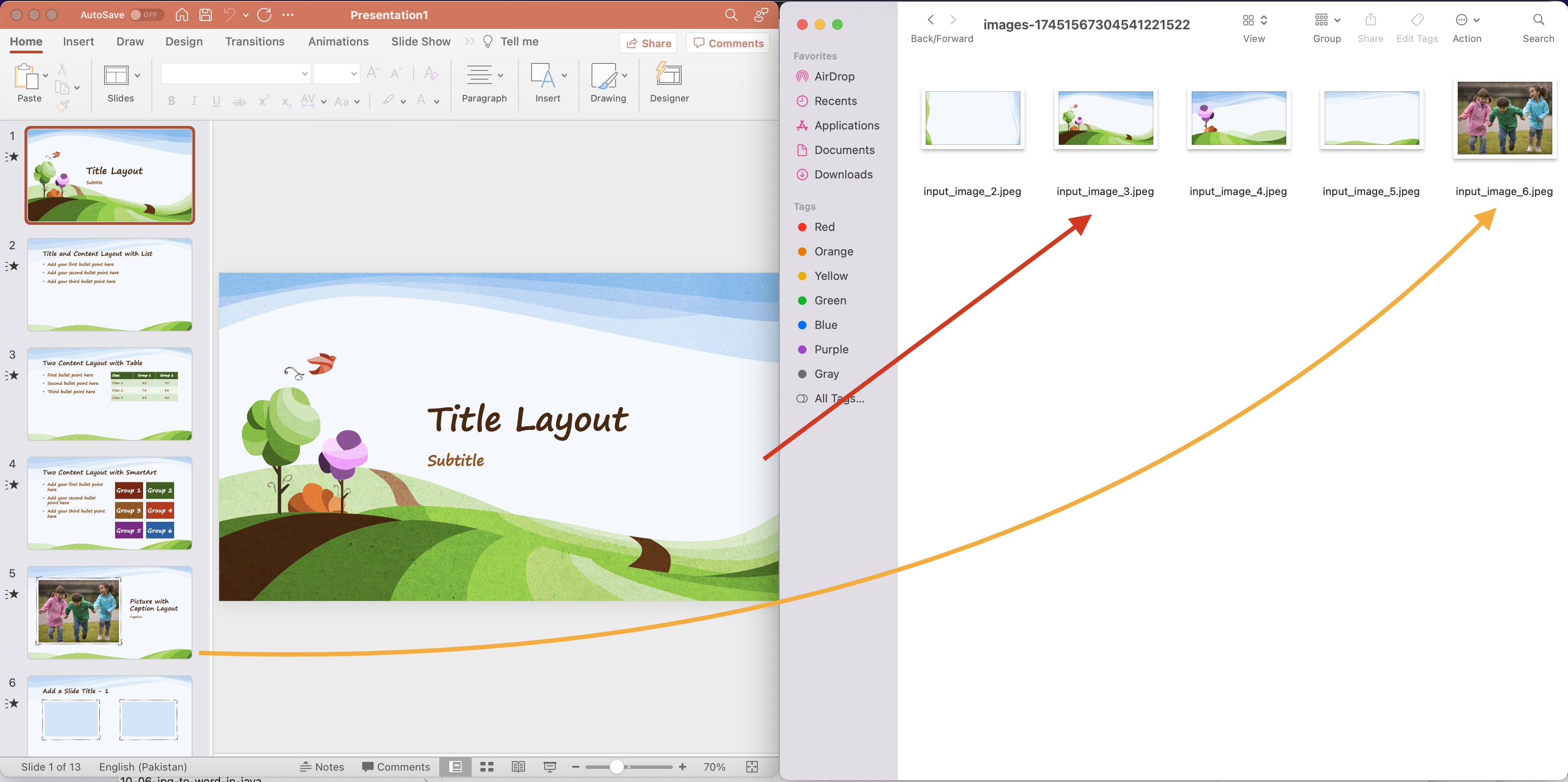Extract PowerPoint images preview