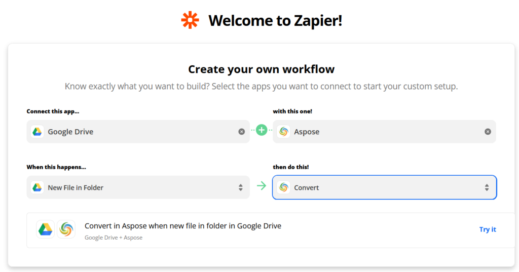 Convert zap details