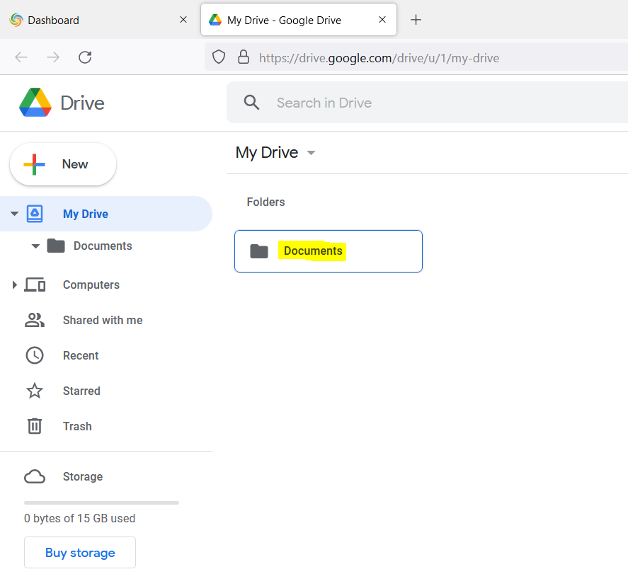 Google Drive preview