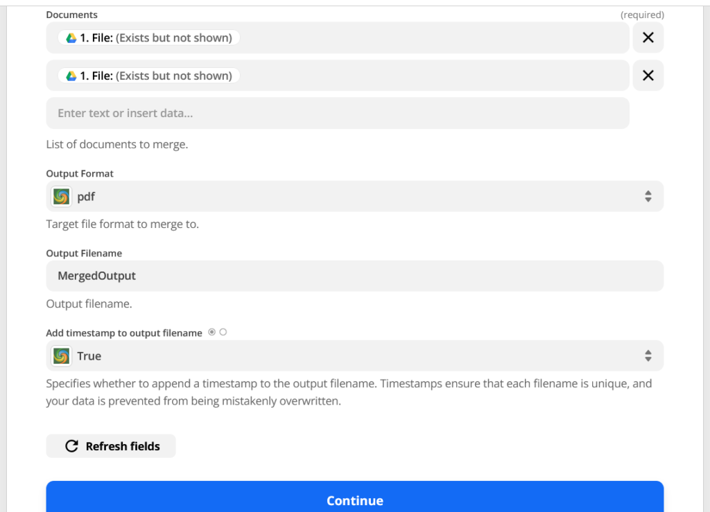 Document Merge Trigger