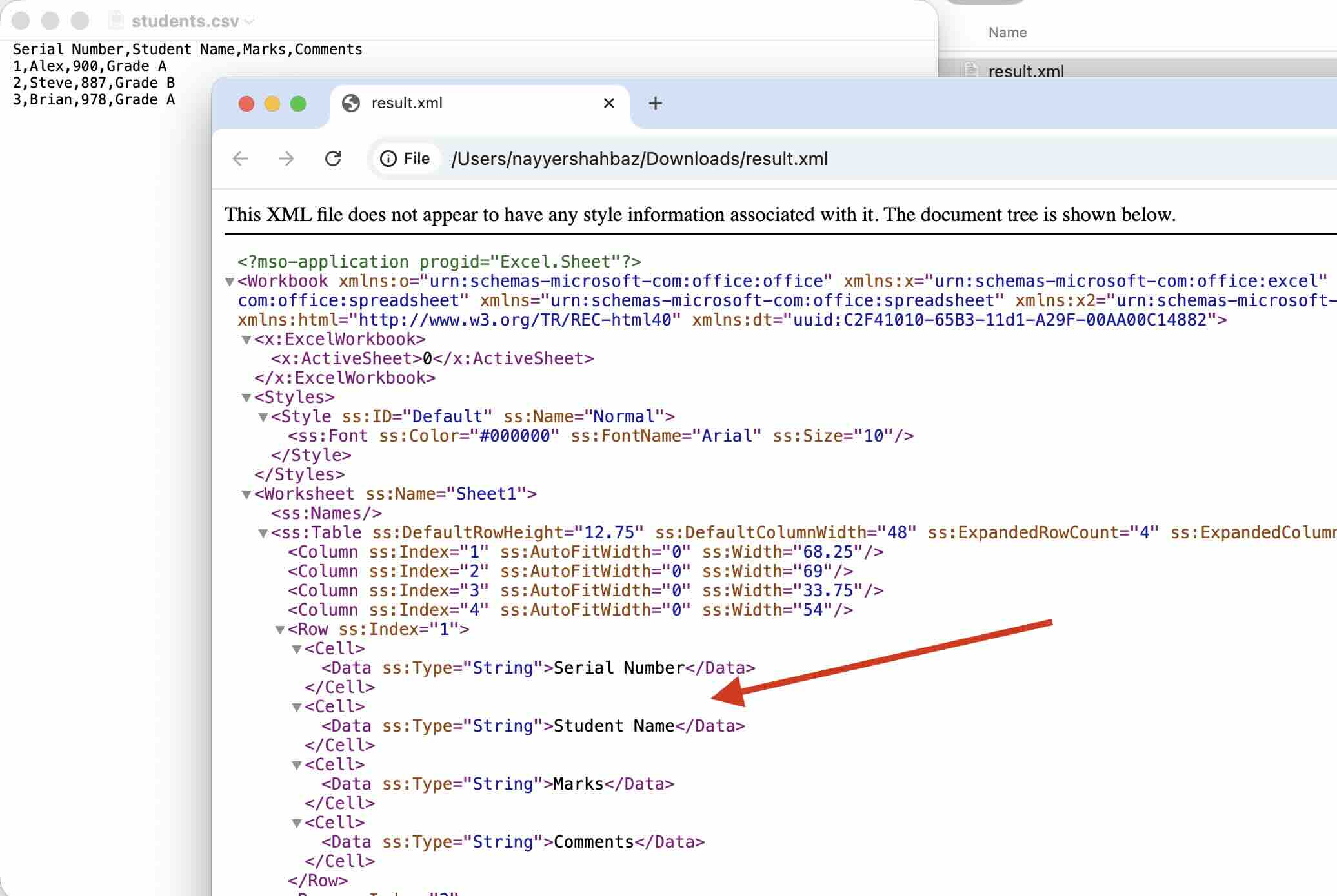 Конвертація CSV в XML у .NET