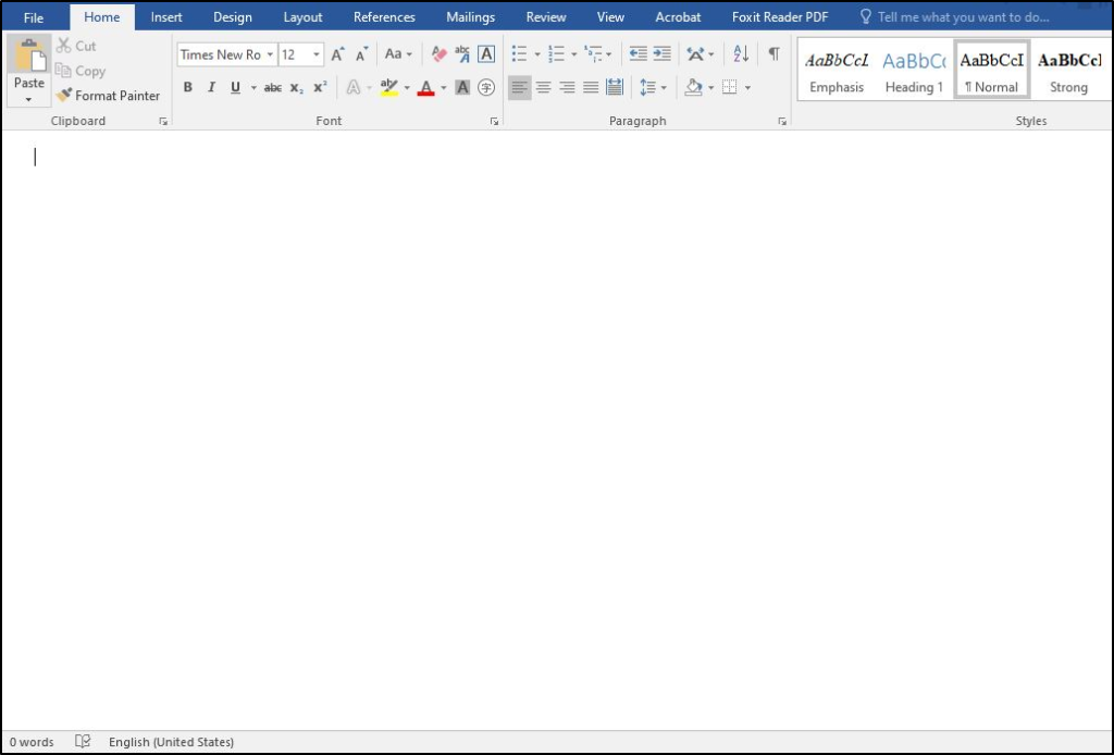 Word document